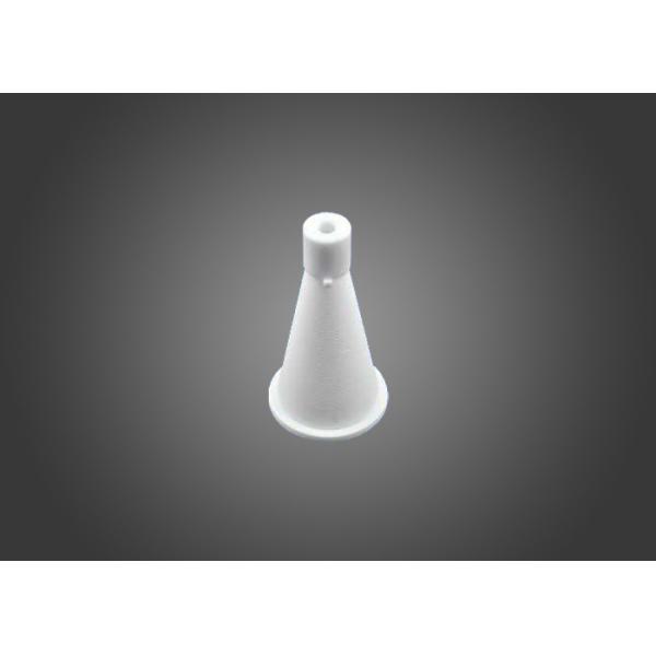 Custom Steatite Ceramic Polycrystalline Microstructure 95 % Alumina Threaded