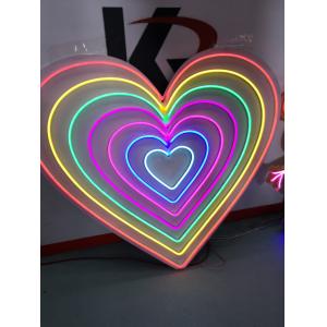 Silicone Coated LED Flex Neon Light Strips With CE ROHS UL Certificated