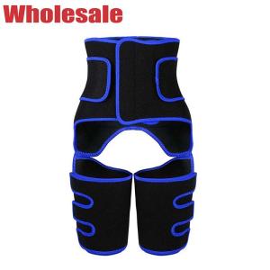 China Two Belt Waist Thigh Trimmer NANBIN Waist Trainer With Thigh Trimmer Plus Size on sale