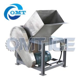 Powerful Industrial Ice Crusher Machine Food Grade Ice Block Cutting Machine