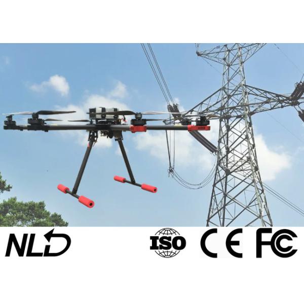 Quality 8 Rotors Remote Control Powerline Inspection Drone No Load Endurance 25-30 Min wholesale