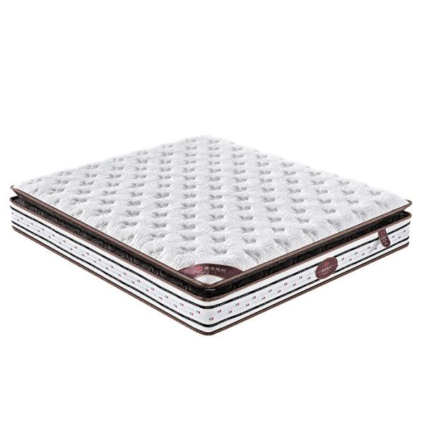High Density Organic Cotton Foam Mattress , OEM Thickened King Pocket Spring