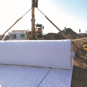 Non-Woven Geotextile Type Black Polypropylene/Polyester PP Pet Needle Punched