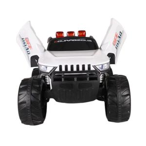 White Red Yellow Green Children's Electric Ride On Car with Scissors Doors