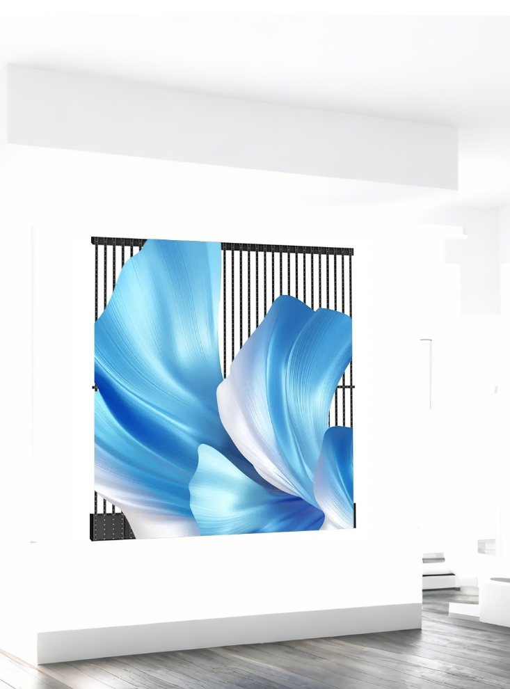 China Outdoor LED Mesh Display P25-25 with 8000nits High Brightness IP68 Waterproof and Lightweight Design for Superior Visibility on sale