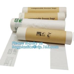 Cassava Biodegradable Pla Bin Bag/Compostable Garbage Bag Rolls/Cornstarched Bag