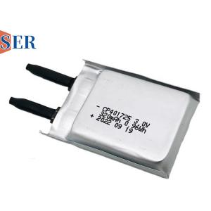3.0V Ultra Thin LiMno2 Soft Battery CP401725 Disposable Li-MnO2 Pouch Battery