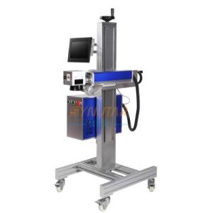 China Custom QR Code Laser Marking Machine 30W Co2 Laser Printer Automatic on sale