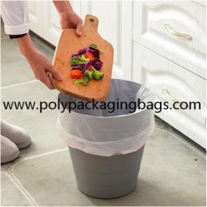 HDPE LDPE Plastic Drawstring Garbage Trash Bags