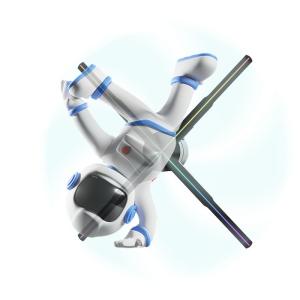 China Cloud Controlled 3D Hologram Projector for Hotel Advertising and Splice Technology on sale