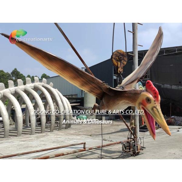 Waterproof Jurassic Animatronic Pterosaur Amusement Park Dinosaurs 1.2 meters