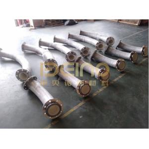 Wear Resistant Ceramic Pipes ISO Certificate In Power Plants