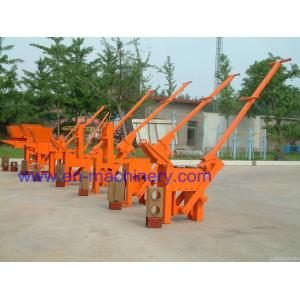 Manual Fly Ash Brick Making Machine 2-40 Manual Compressed Soil Brick Making