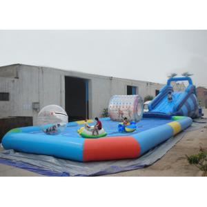 Cheap Hotsale Inflatable Water Park Kids Inflatable Pool With Slide for sale