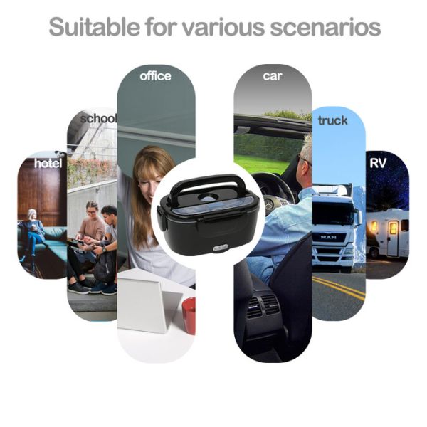 Electric Heating Lunch Boxes Sealing Ring Leak Proof Plastic PP