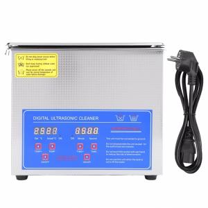 SUS304 3L Digital Heated Ultrasonic Cleaner EU Plug