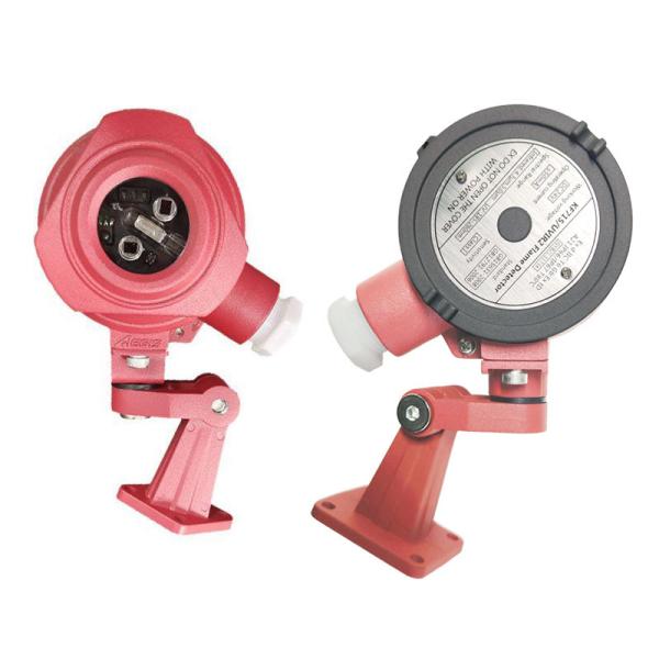 DC24V IP66 Infrared Fire Detector: 50m Detection Range with Advanced Safety