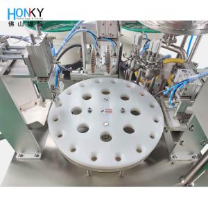 2400BPH Cream Plastic Tube Full Automatic Filling Machine with high precision