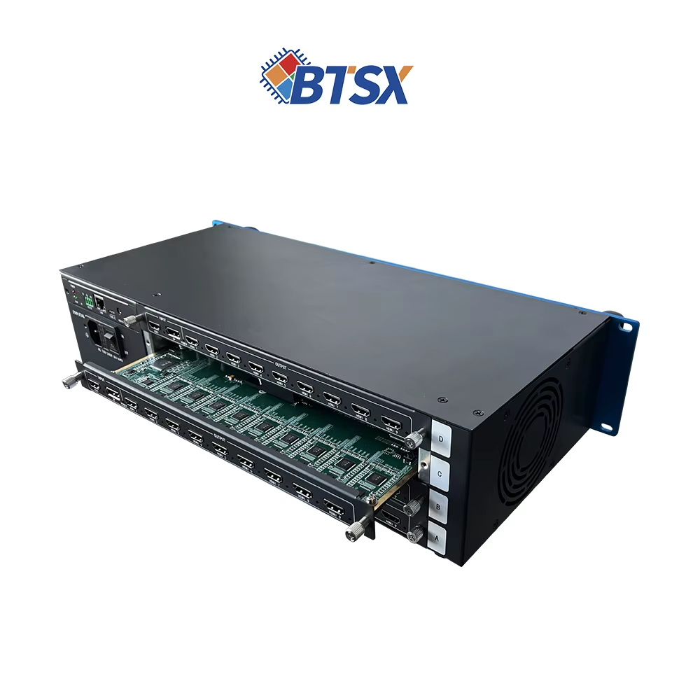 4 in 36 out Video Wall Controller with First Line Rotation 180° and RS232