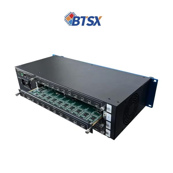 8K60 4-in-36-out Video Wall Controller with 6X6 4X9 Open Window and 36x HDMI