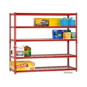 Powder Coated Light Duty Racking Steel Shelf Panel Customized Dimension