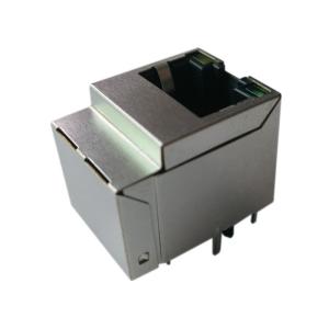 1000Base-T Vertical Modular Jack, HFJV1-1G01-L12RL Gigabyte Magnetic rj45