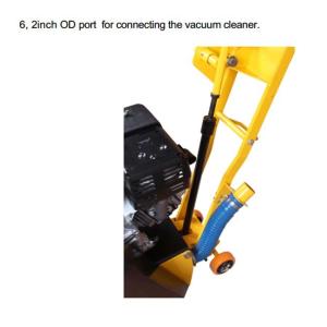 Portable Asphalt Milling Machine , Durable Walk Behind Scarifier Long Life Span