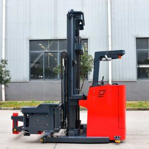 3 Way Electric Pallet Stacker For Narrow Aisle Warehouse 1000Kg 1500Kg