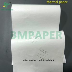48gram 55gram White Jumbo Roll Thermal Paper With 795mm 800mm