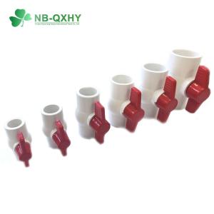 Water Supply High Thickness PVC Ball Valve Offering a Variety of Handle