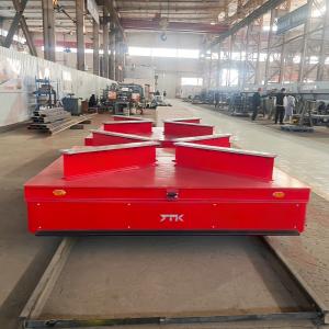Automated RGV Rail Transfer Carts Heavy Die Transfer Trailers