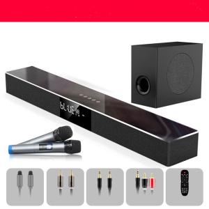 Wireless Audio Wall Mountable Sound Bar 150W DC 19V Multifunctional