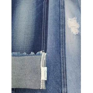 Cheap 73%Cotton DARK INDIGO Non-Stretch Denim Fabric TWILL Style 10.9oz For Lady Jeans for sale