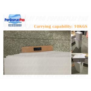 Trade Show Custom Cardboard POP Displays Strong Carrying Capability 10KGS