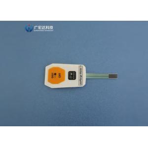 OEM Service Membrane Touch Switch PVC Material Coated Film ROHS Compliance
