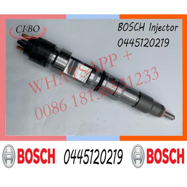 Bosch Excavator Injector Engine Diesel Fuel Injector 0445120219 0445120100 0445120275
