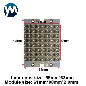 UV Light Module 640W Splicing High Power UV LED Modules UV LED Curing Offset