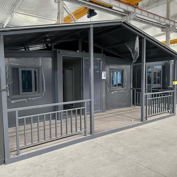 Easy Installation Windproof Steel Structure Frame Expandable Container House for