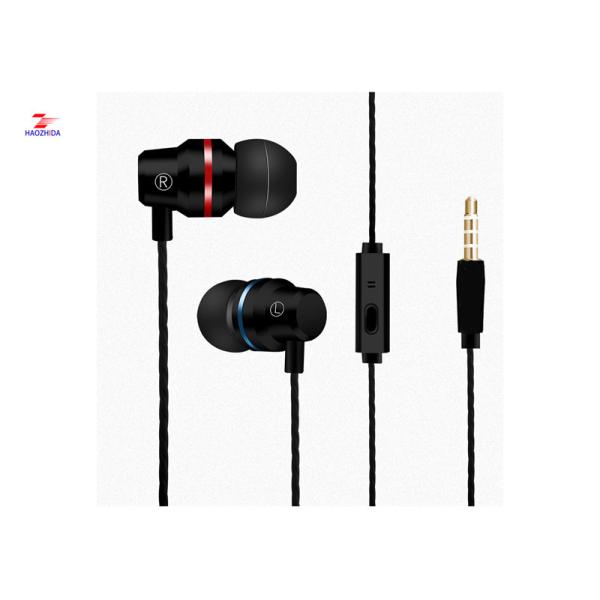 Quality HZD1811E  small ear buds with mircophone volume control  answer calling and ring off earphone with 6 u Speaker Φ10mm wholesale