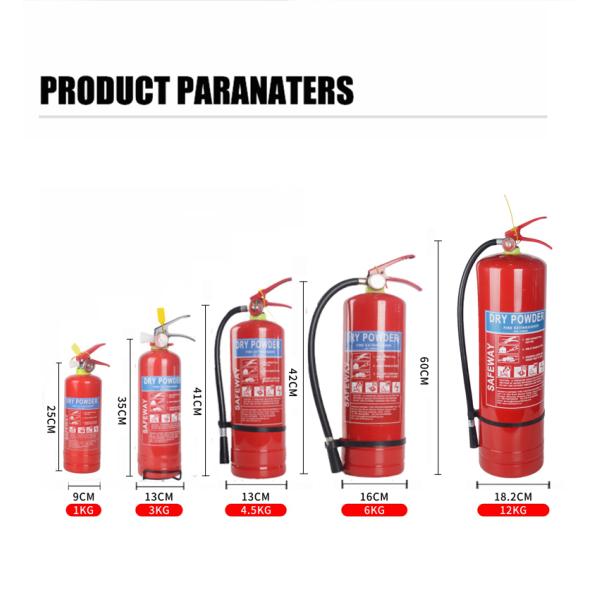 SAFEWAY  hot selling 9KG ABC 40%dry powder fire extinguisher firefighting