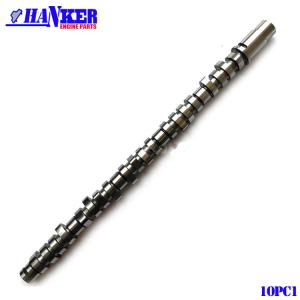 Forging Excavator Diesel Engine Camshaft 10PC1 10PD1