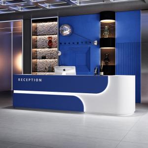 Multifunctional Reception Desk for Lacquer Beauty Salon Bar and Hotel Front Desk