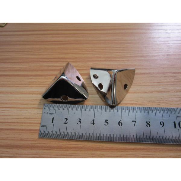 Quality Nickle color box metal corner, corner for wooden box wholesale
