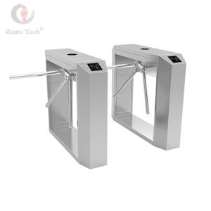 304 Stainless Steel Vertical Tripod Half Height Turnstile Gate IP54