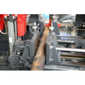 Red Black Metal Cutting Band Saw Customized Horizontal Metal