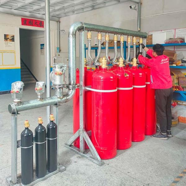 Quality 20MPa-Powered IG100 Nitrogen Fire Suppression For Industrial Facilities wholesale