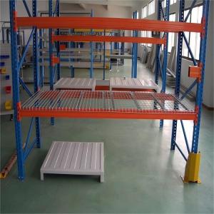 Safety Steel Perforated Waterfall Wire Mesh Decking For Pallet Racking