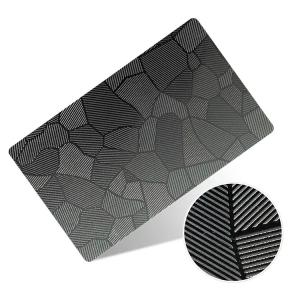 Fireproof Ripple Hammered Metal Sheets Rustproof Scratch Resistant