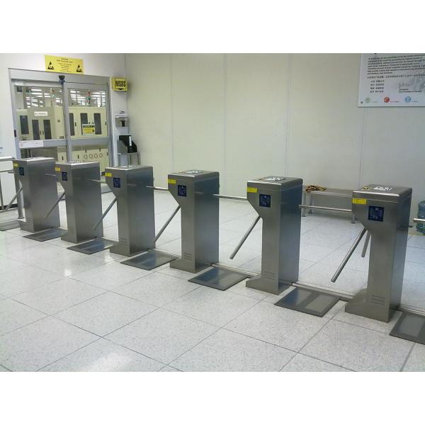 Quality Half Height ESD Turnstile Access Control Double Direction LCD Tester Display wholesale