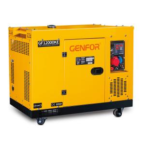 292FE 4 - Stroke Silent Diesel Generator 10KW Two Cylinder Engine GF12000KE
